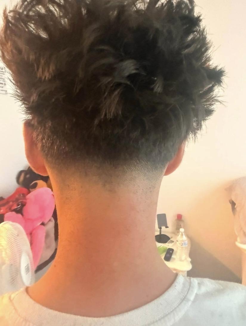 Clean tapered neckline by Look Good Feel Good Mobile Barbering